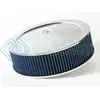 AFE 18-21402 MAGNUMFLOW AIR FILTERS ROUND RACING P5R A/F CHROME ASSY 14X4: BLK/BLUE E/M