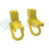 AFE 450-72T001-Y TOYOTA TUNDRA 2022 V6-3.5L (TT) FRONT TOW HOOK YELLOW
