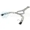 AFE 49-33088-B MACHFORCE XP 3IN 304 SS SPORT TONE CAT-BACK W/ BLACK TIPS 15-17 FORD MUSTANG V6-3.7L/V8-5.0L