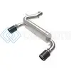 AFE 49-33137-C VULCAN 3IN 304 SS AXLE-BACK EXHAUST 2021 FORD BRONCO L4-2.3L (T)/V6-2.7L (TT) W/ CARBON TIPS