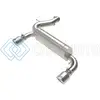 AFE 49-33137-P VULCAN 3IN 304 SS AXLE-BACK EXHAUST 2021 FORD BRONCO L4-2.3L (T)/V6-2.7L (TT) W/ POLISHED TIPS