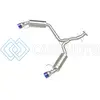 AFE 49-36055-L POWER TAKEDA 06-13 LEXUS IS250/IS350 SS AXLE-BACK EXHAUST W/ BLUE FLAME TIPS