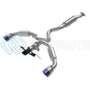 AFE 49-36067-L 23-24 TOYOTA GR COROLLA L3 1.6L (T) GEMINI XV 3IN TO 2-1/2IN CAT BACK EXHAUST W/ BLUE FLAME TIPS