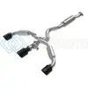 AFE 49-36070-B 23-24 TOYOTA GR COROLLA L3 1.6L (T) GEMINI XV 3IN TO 2-1/2IN CAT BACK EXHAUST W/ BLACK TIPS