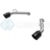 AFE 49-36137-B NISSAN Z 23-23 V6-3.0L TAKEDA 2-1/2IN 304 SS AXLE-BACK EXHAUST SYSTEM W/ BLACK TIPS