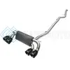 AFE 49-36330-1B 16-18 BMW M2 L6-3.0L MACH FORCE-XP 3IN TO 2.5IN 304 SS CAT-BACK EXHAUST SYSTEM-QUAD BLACK TIPS