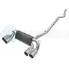 AFE 49-36330-1P 16-18 BMW M2 L6-3.0L MACH FORCE-XP 3IN TO 2.5IN 304 SS CAT-BACK EXHAUST SYSTEM-QUAD POLISH TIPS