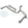 AFE 49-36349-P 15-21 BMW X1 F48 L4 2.0L (T) MACH FORCE-XP 3 TO 2-1/2 IN SS AXLE-BACK EXHAUST W/POLISHED TIP