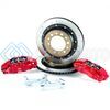 ALCON BKR5059D17 2007+ JEEP JK W/ 6X5.5IN HUB 355X22MM ROTOR 4-PISTON CALIPERS REAR BRAKE UPGRADE KIT - RED