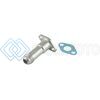 TURBOSMART TS-199-3007 38.1MM 10AN 75MM EXTENDED OIL DRAIN - SILVER