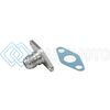 TURBOSMART TS-199-3009 50.8MM 10AN OIL DRAIN - SILVER