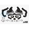 DO88 BIG-130SV-169 10-12 PORSCHE 911 TURBO/TURBO S (997.2) BIGPACK INTERCOOLER KIT W/BLACK PIPE + INLETS