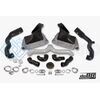 DO88 BIG-140SI-76 07-09 PORSCHE 911 TURBO/GT2 (997.1) BIGPACK INTERCOOLER KIT W/SILVER PIPE + INLETS