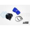 DO88 CP-110B-OEM VAG 1.8/2.0 TSI (MQB) TURBO MUFFLER DELETE OEM PRESSURE PIPES BLUE HOSE
