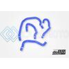 DO88 DO88-KIT188B AUDI/SEAT/VOLKSWAGEN 2.0T (MQB) REMOTE RADIATOR COOLANT HOSES (LEFT) - BLUE