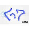 DO88 DO88-KIT189B AUDI/SEAT/VOLKSWAGEN 2.0T (MQB) REMOTE RADIATOR COOLANT HOSES (RIGHT) - BLUE