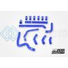 DO88 DO88-KIT192B 02-04 AUDI RS6 4.2L BITURBO (C5) CRANKCASE VENT HOSES - BLUE