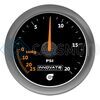 INNOVATE 3857 MTX ANALOG 20 PSI VACUUM/BOOST GAUGE KIT - BLACK DIAL