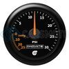 INNOVATE 3908 MTX ANALOG 30 PSI VACUUM/BOOST GAUGE KIT - BLACK FACEPLATE