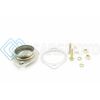 TURBO XS ADA-3DP-OEMCB-1 SUBARU 3IN DOWNPIPE TO OEM CAT-BACK ADAPTER W/STAINLESS STEEL EXHAUST GASKET