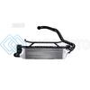 TURBO XS W15-FMIC-BLK FMIC FOR 15-16 SUBARU WRX - WRINKLE BLACK PIPES