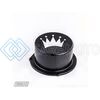 TURBO XS W15-VPC-BLK 15-16 SUBARU WRX BILLET ALUMINUM VACUUM PUMP COVER - BLACK