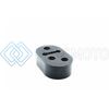TURBO XS WS-PB-01-BLK UNIVERSAL 12MM TWO POSITION POLYURETHANE EXHAUST HANGER - BLACK
