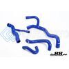 DO88 DO88-KIT54-ABY-B 92-96 AUDI S2/RS2 2.2T (ABY/ADU) RADIATOR HOSES - BLUE