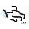 DO88 DO88-KIT54-ABY-S 92-96 AUDI S2/RS2 2.2T (ABY/ADU) RADIATOR HOSES - BLACK