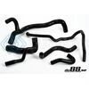 DO88 DO88-KIT67S 89-92 AUDI UR-QUATTRO 2.2T 20V RADIATOR HOSES - BLACK