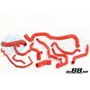 DO88 DO88-KIT78R AUDI S3/TT/SEAT LEON CUPRA R 1.8T COOLANT HOSES - RED