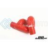 DO88 DO88-KIT81R 99-00 AUDI S3/TT 1.8T (APY/AUL/APX) CRANKCASE VENT HOSES - RED