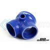 DO88 DO88-KIT89B 99-02 AUDI S4/A6 2.7L BITURBO (AGB/AJK/AZA) THROTTLE BODY HOSE - BLUE