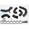DO88 TR-340-OE-1-S VAG 2.0 TSI EA888 GEN4 (300HP+) OEM INTERCOOLER PRESSURE PIPES BLACK HOSES