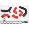 DO88 TR-340-OE-2-R VAG 2.0 TSI EA888 GEN4 (245HP) OEM INTERCOOLER PRESSURE PIPES RED HOSES