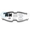 HELLWIG 1904 16-21 FORD F-150/250 SINGLE LEAF EZ 990 HELPER SPRING KIT - UP TO 2000LB LEVEL LOAD CAPACITY