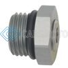 DEATSCHWERKS 6-02-0730 6AN ORB PLUG FITTING WITH 1/8" NPT PORT