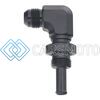 DEATSCHWERKS 6-02-0742-B 8AN TO 3/8" SINGLE HOSE BARB