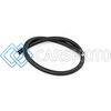 DEATSCHWERKS 6-02-0866-3 3 FT, 10AN BLACK NYLON BRAIDED PTFE HOSE