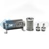 DEATSCHWERKS 8-03-110-010K-38 3/8 IN, 10 MICRON, 110MM IN-LINE FUEL FILTER KIT