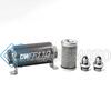 DEATSCHWERKS 8-03-110-010K-8 8AN, 10 MICRON, 110MM IN-LINE FUEL FILTER KIT