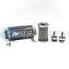 DEATSCHWERKS 8-03-110-040K-516 5/16 IN, 40 MICRON, 110MM IN-LINE FUEL FILTER KIT