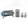 DEATSCHWERKS 8-03-110-100K-38 3/8 IN, 100 MICRON, 110MM IN-LINE FUEL FILTER KIT