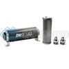 DEATSCHWERKS 8-03-160-010K-6 6AN, 10 MICRON, 160MM IN-LINE FUEL FILTER KIT