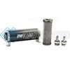 DEATSCHWERKS 8-03-160-040K-38 3/8 IN, 40 MICRON, 160MM IN-LINE FUEL FILTER KIT
