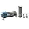 DEATSCHWERKS 8-03-160-040K-6 6AN, 40 MICRON, 160MM IN-LINE FUEL FILTER KIT
