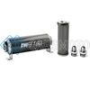 DEATSCHWERKS 8-03-160-040K-8 8AN, 40 MICRON, 160MM IN-LINE FUEL FILTER KIT