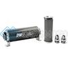DEATSCHWERKS 8-03-160-100K-8 8AN, 100 MICRON, 160MM IN-LINE FUEL FILTER KIT