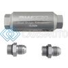 DEATSCHWERKS 8-03-70C-010K-8 -8AN, 10 MICRON, 70MM COMPACT IN-LINE FUEL FILTER KIT