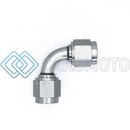 DEATSCHWERKS 6-02-0215 90-DEG. 6AN TO 6AN SWIVEL COUPLER